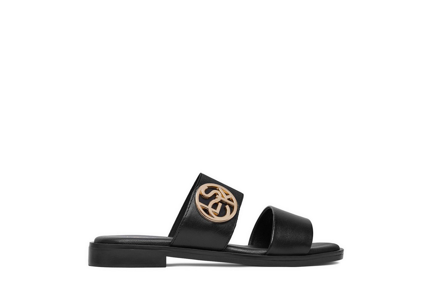 LASOCKI Damen Flip-Flops Schwarz Badepantolette (schwarz)