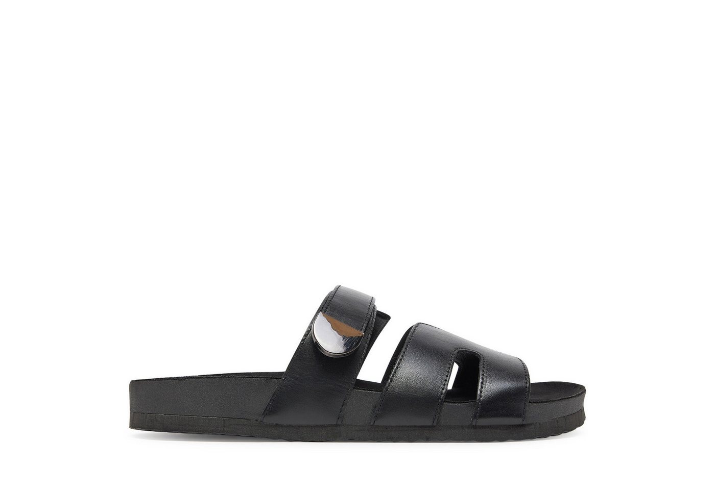 LASOCKI Damen Flip-Flops Schwarz Badepantolette (schwarz)