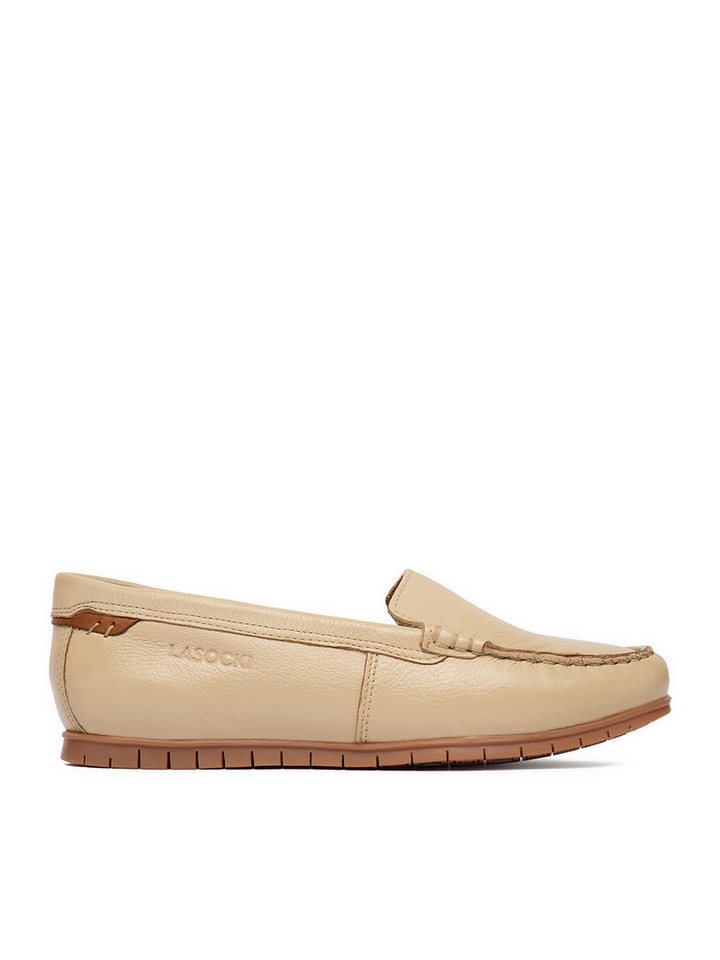 LASOCKI Damen-Loafers Beige Lasocki-CEO-WB-MADONNA-11 Beige Mokassin