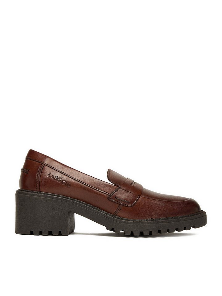 LASOCKI Damen-Loafers Braun Lasocki-CEO-WB-RONA-33 Braun Mokassin