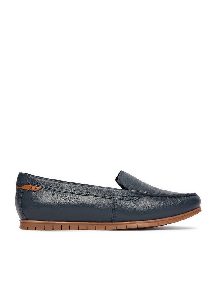 LASOCKI Damen-Loafers Marineblau Lasocki-CEO-WB-MADONNA-11 Marineblau Mokassin