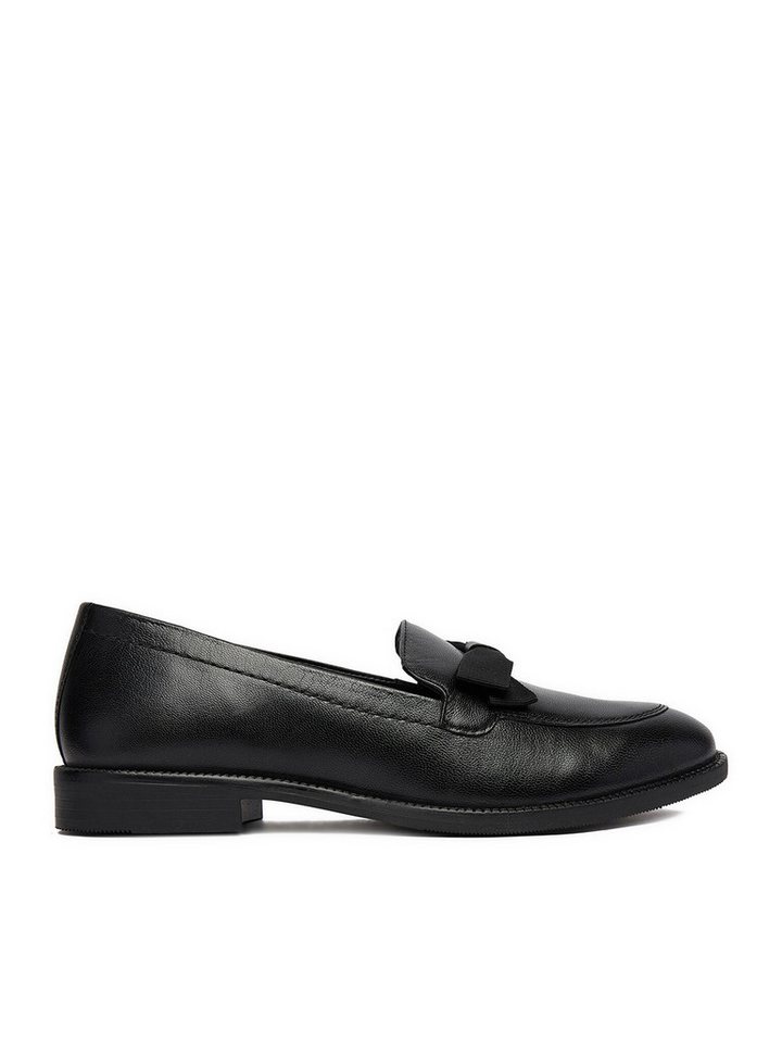 LASOCKI Damen-Loafers Schwarz Lasocki-CEO-WI23-KILTY-06 Schwarz Mokassin