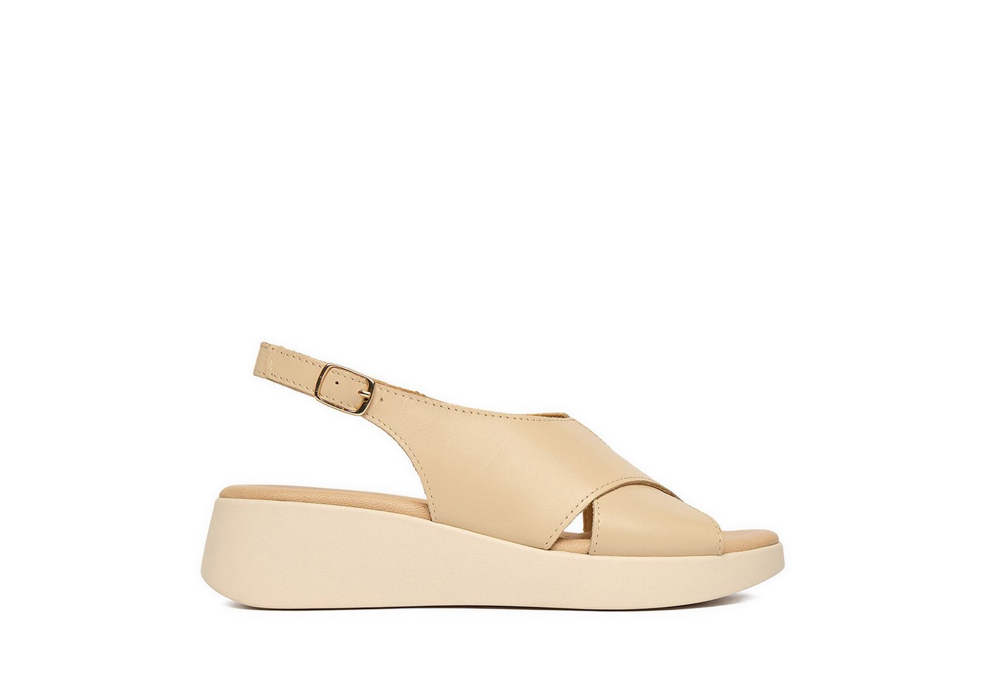 LASOCKI Damen-Sandalen Beige Sandale (beige)
