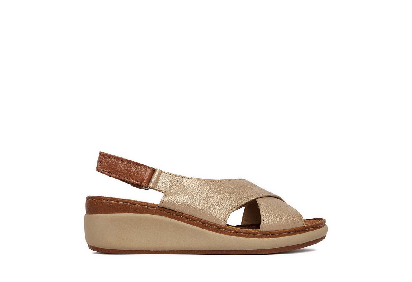 LASOCKI Damen-Sandalen Beige Sandale (beige)