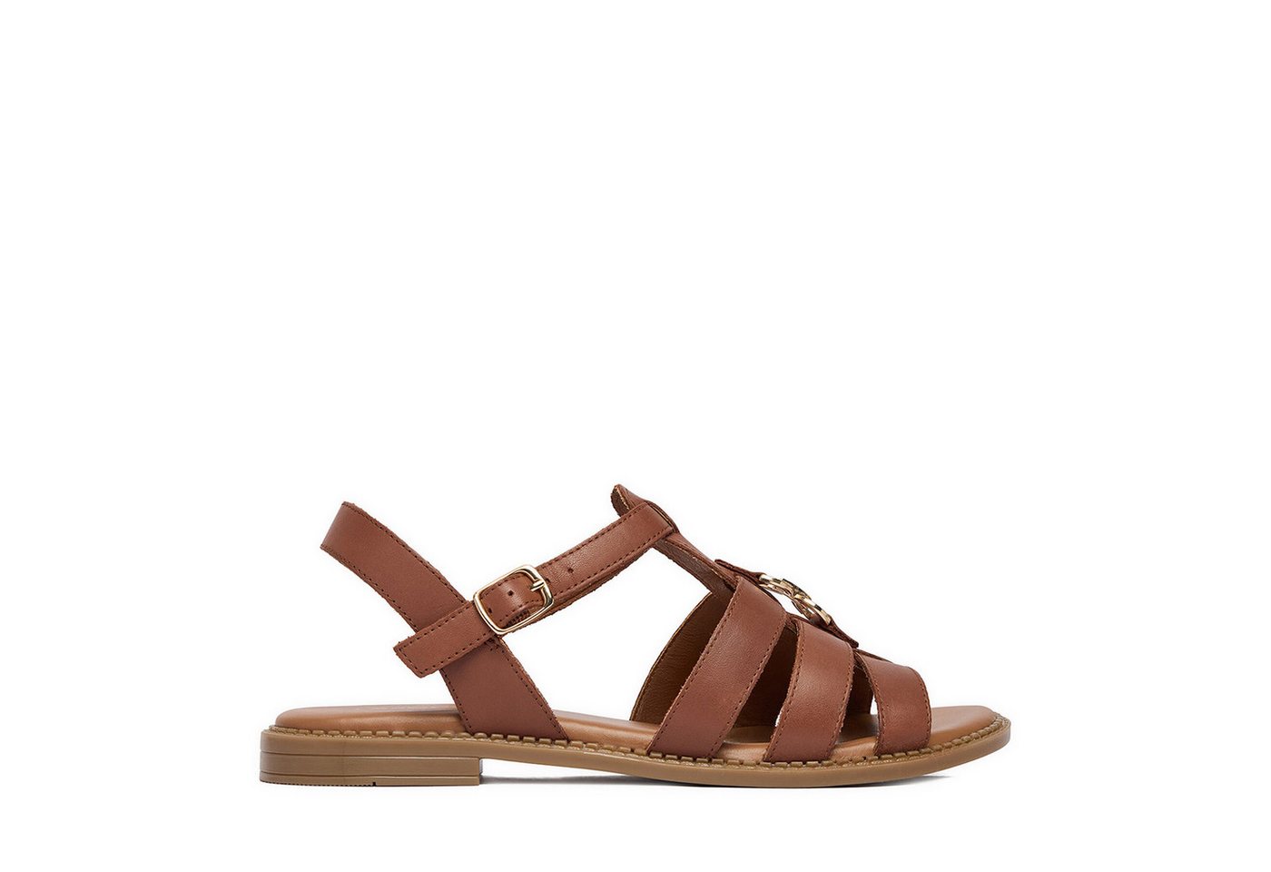 LASOCKI Damen-Sandalen Braun Sandale (braun)