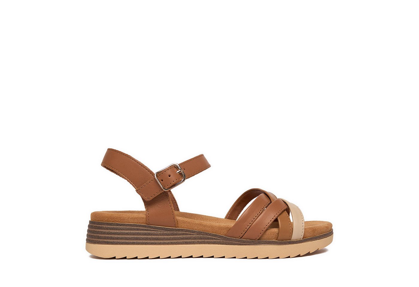 LASOCKI Damen-Sandalen Braun Sandale (braun)