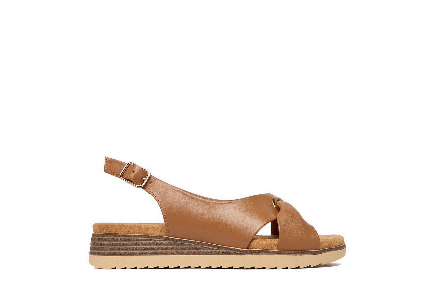LASOCKI Damen-Sandalen Braun Sandale (braun)
