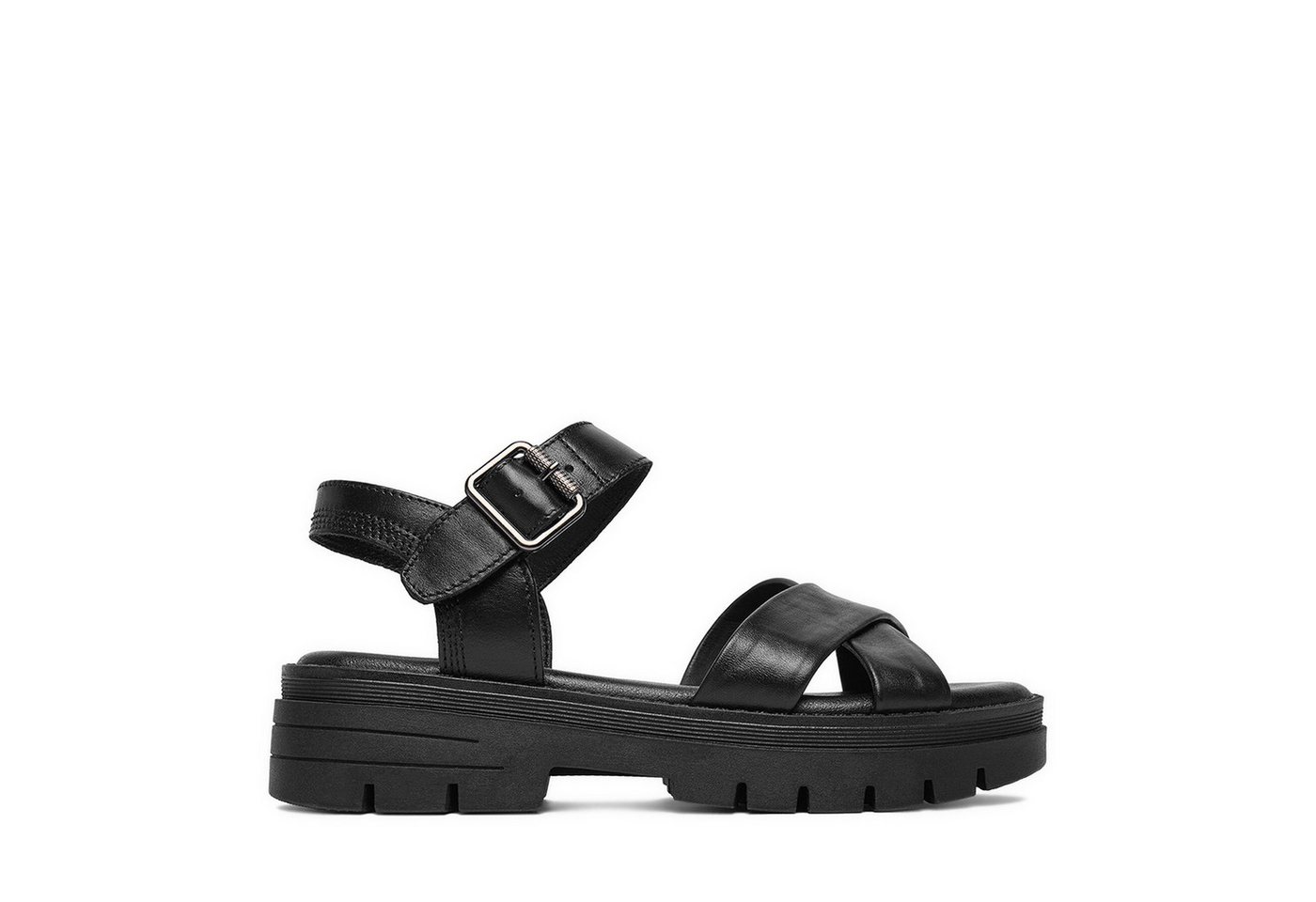 LASOCKI Damen-Sandalen Schwarz Sandale (schwarz)