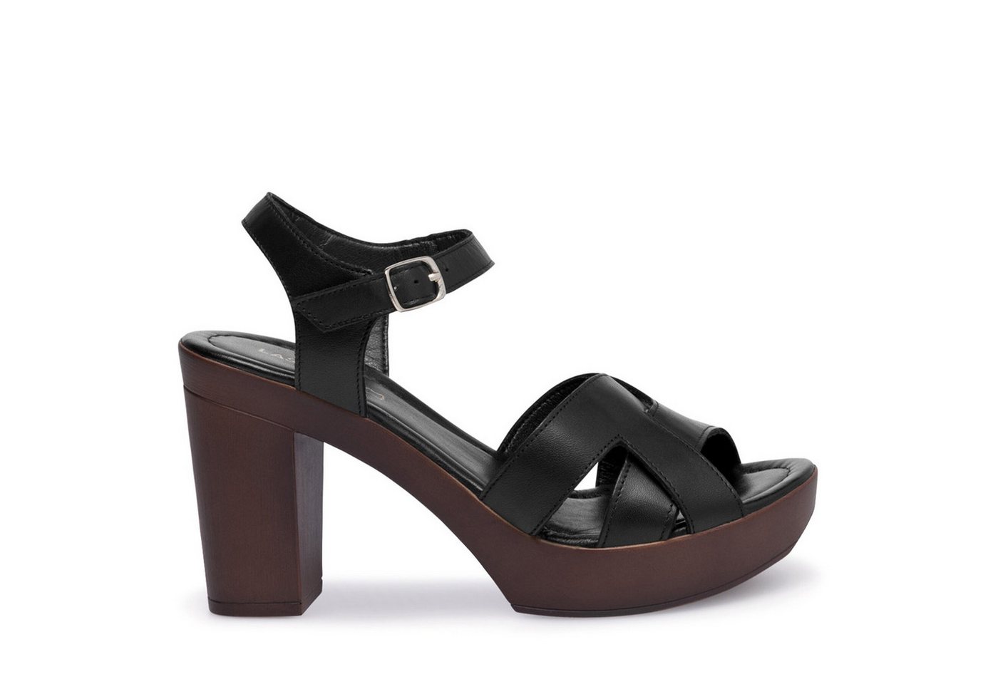 LASOCKI Damen-Sandalen Schwarz Sandale (schwarz)