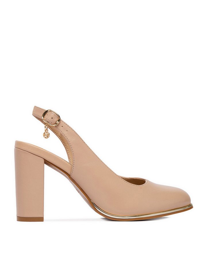 LASOCKI Damenpumps Beige Lasocki-CEO-WS3786-02 Beige Dunkel Pumps