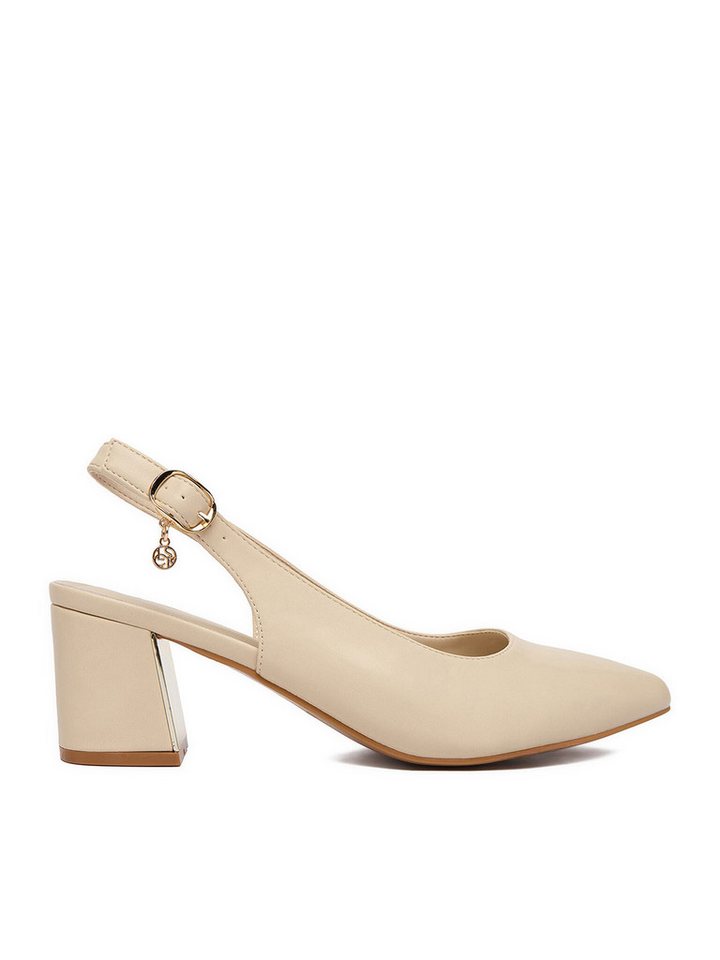 LASOCKI Damenpumps Écru Lasocki-CEO-HMS3022-3 Beige Pumps