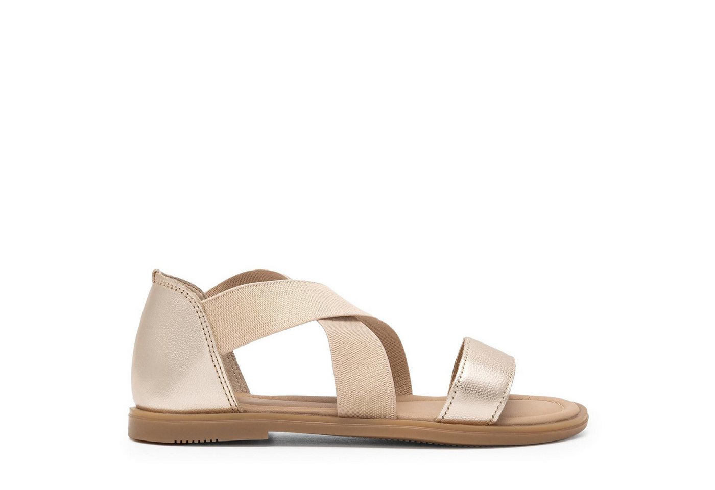 Lasocki Young Mädchen Sandalen Beige, Gold Sandale