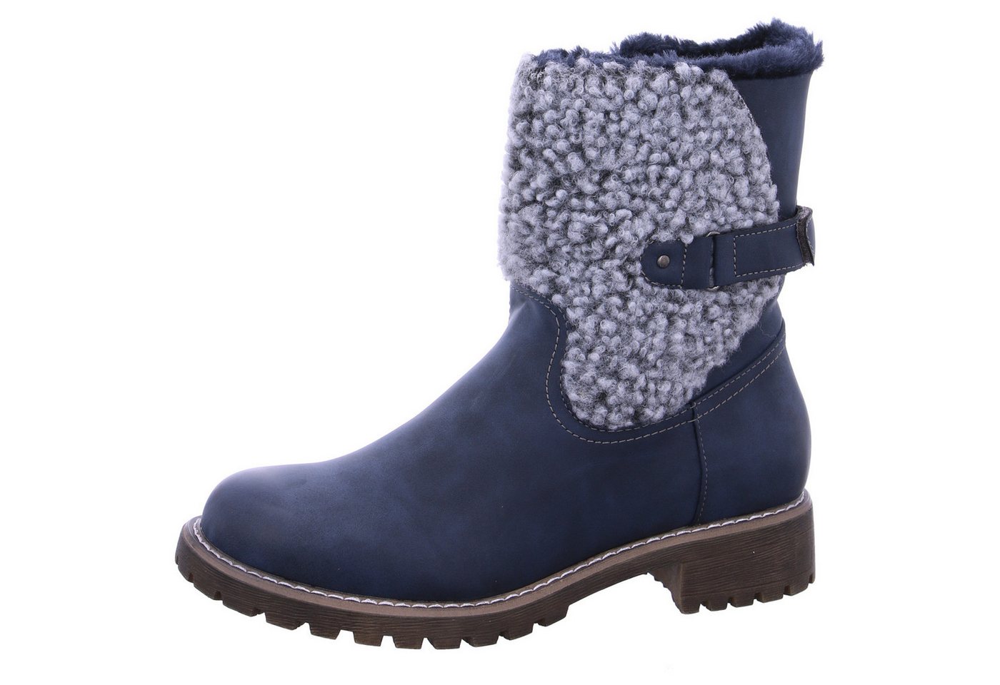 Laufsteg München Schnürstiefel (blau)