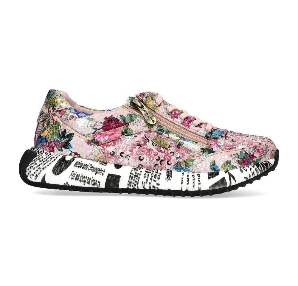 laura vita - BURTON 11 CERISE - Rosa Schnürschuh