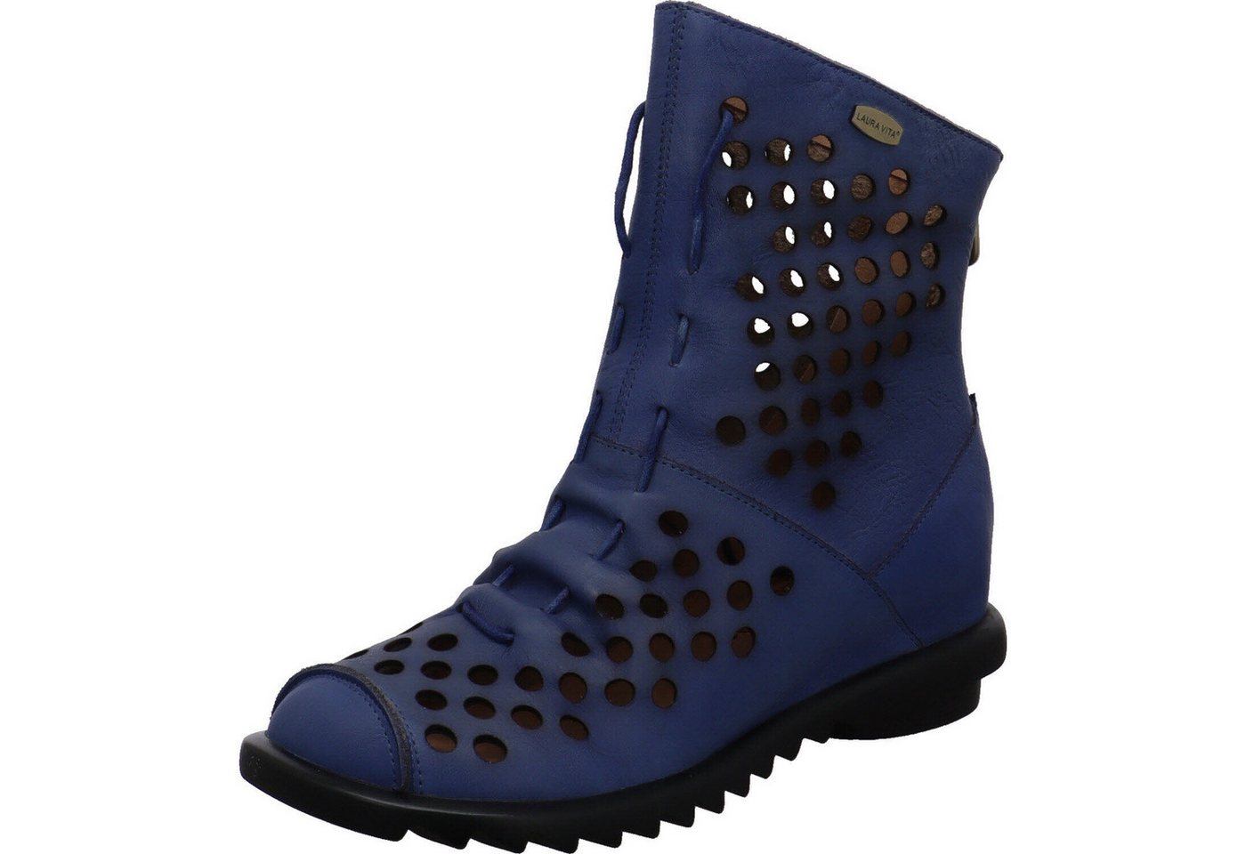 laura vita Cyrielle 11 Schnürstiefelette (blau)