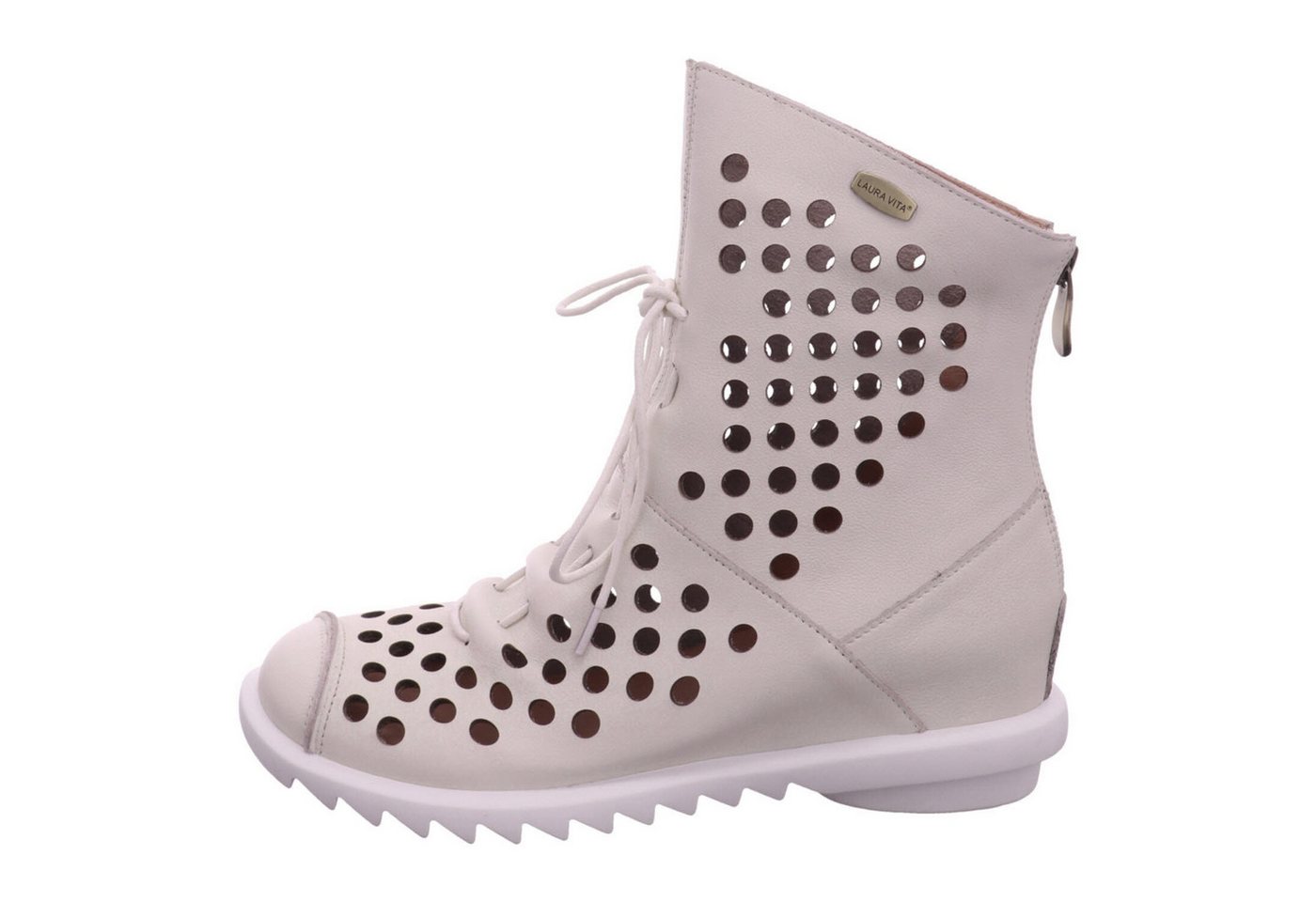 laura vita CYRIELLE BLANC Schnürstiefel