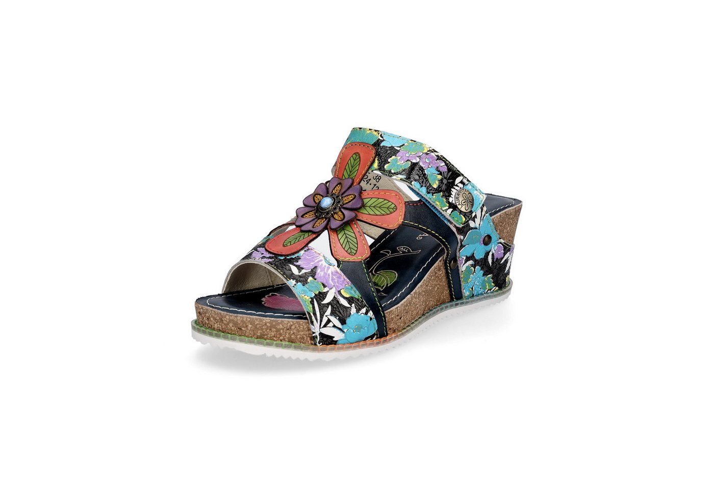 laura vita Damen Pantolette jeans Pantolette