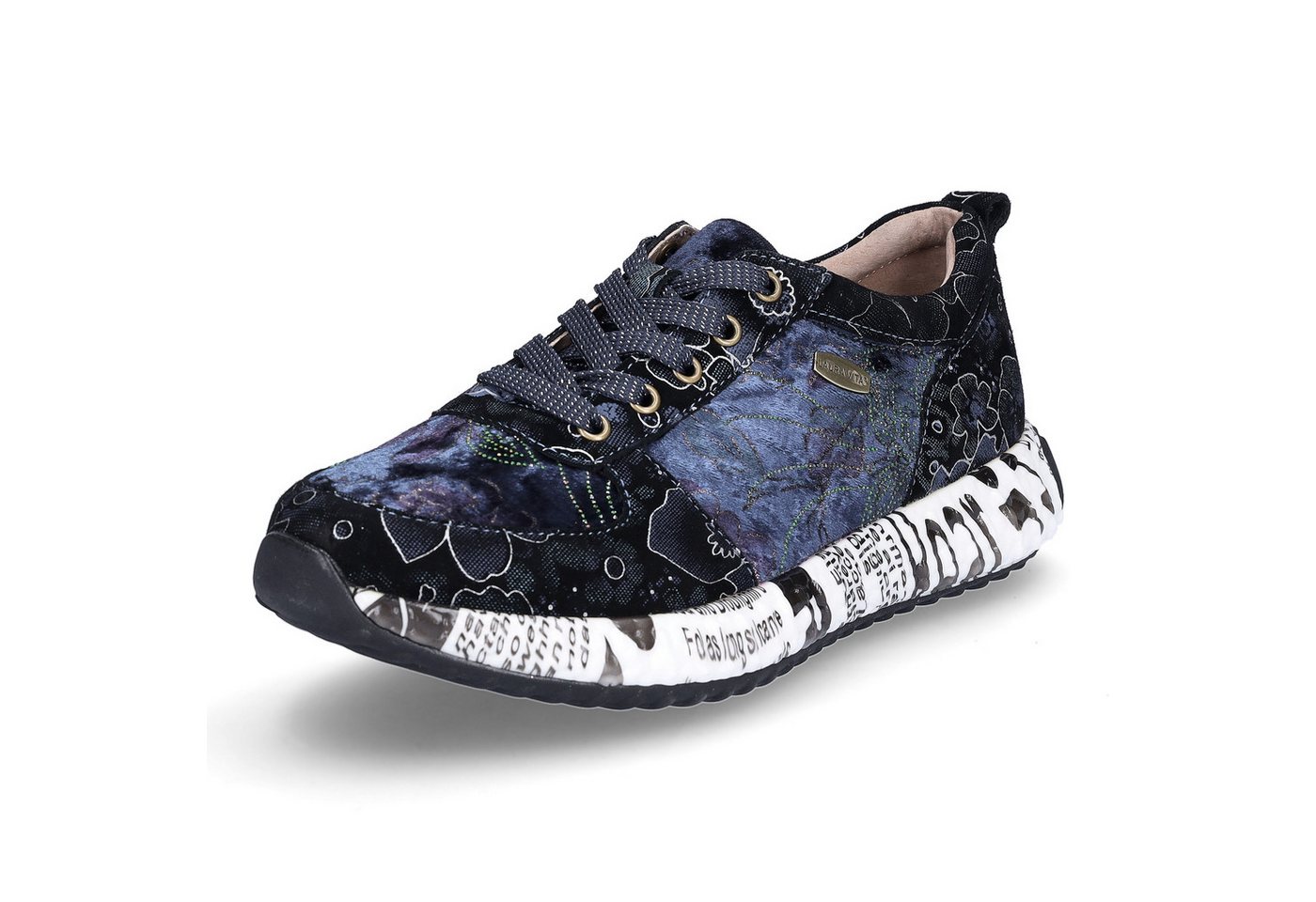 laura vita Damen Sneaker blau Sneaker (blau/bunt)