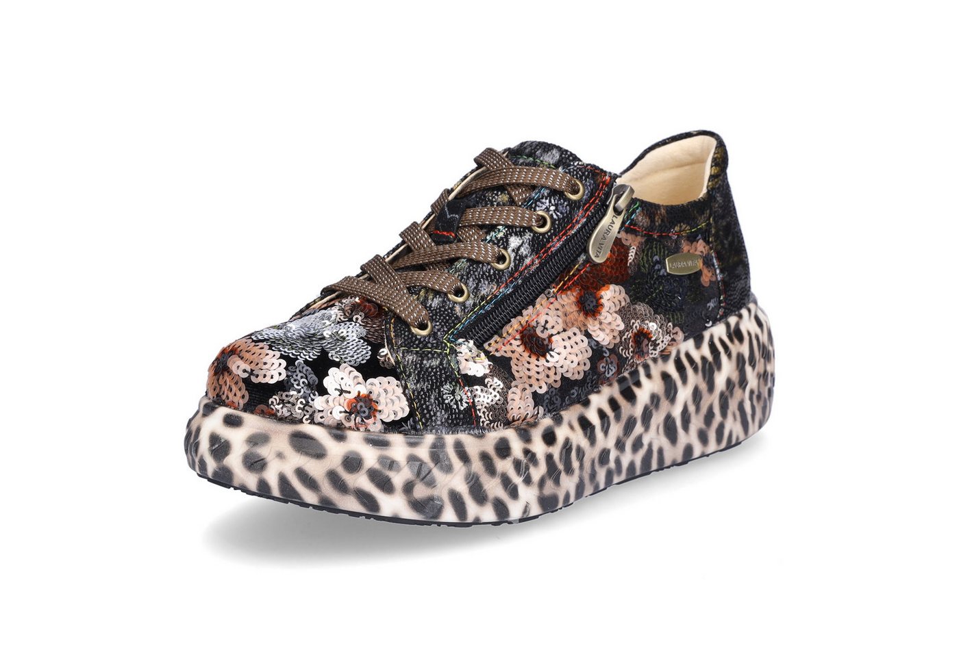 laura vita Damen Sneaker dunkelgrau Sneaker