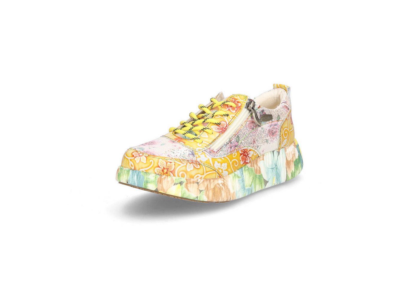 laura vita Damen Sneaker gelb Sneaker (bunt/gelb)
