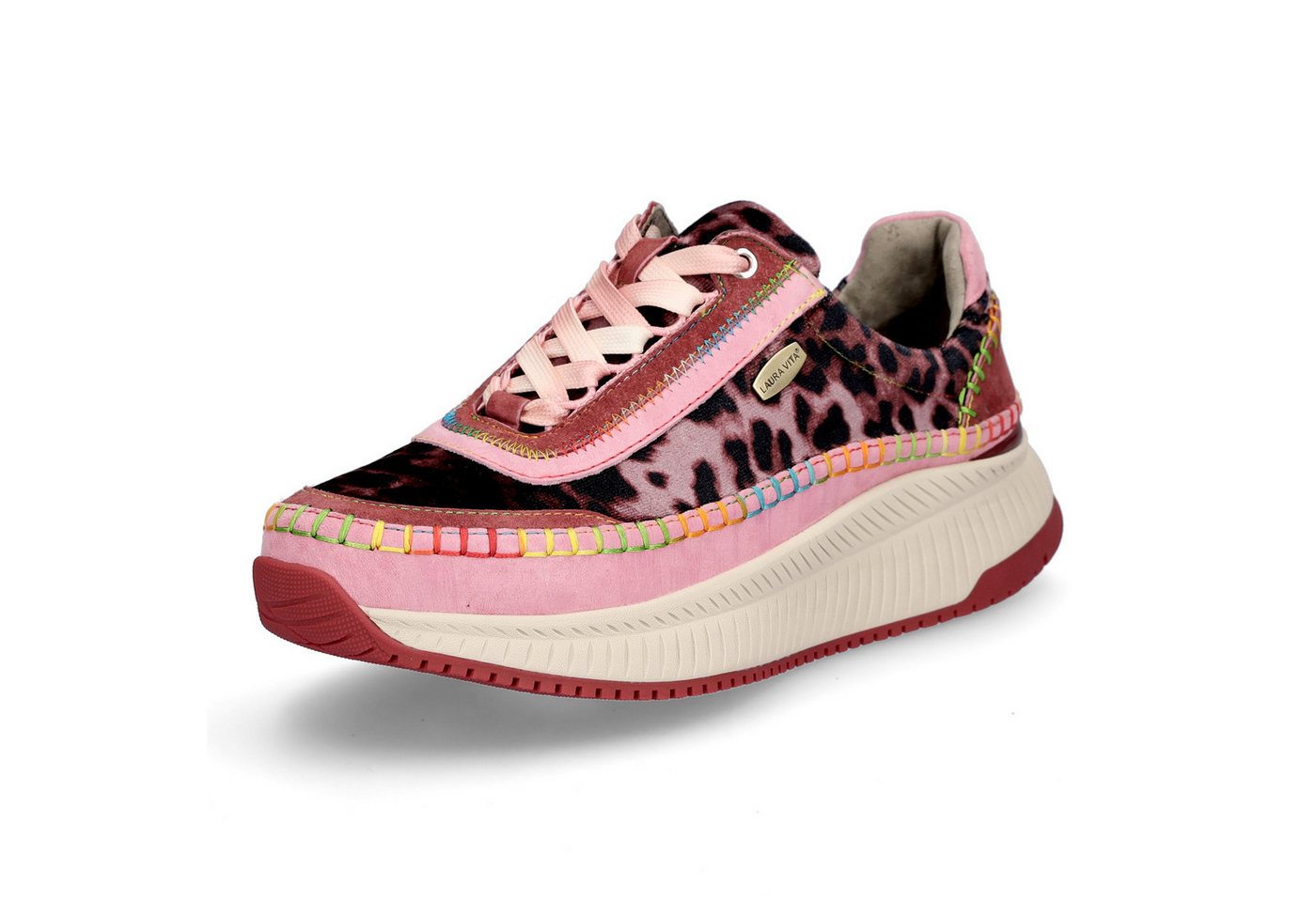 laura vita Damen Sneaker rosa Leo Sneaker