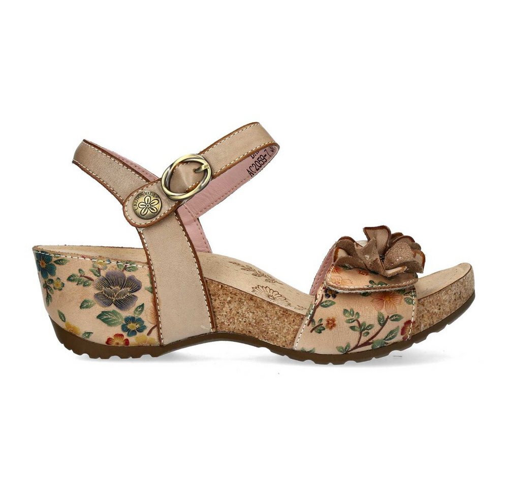 laura vita - Sandaletten - Beige Sandalette