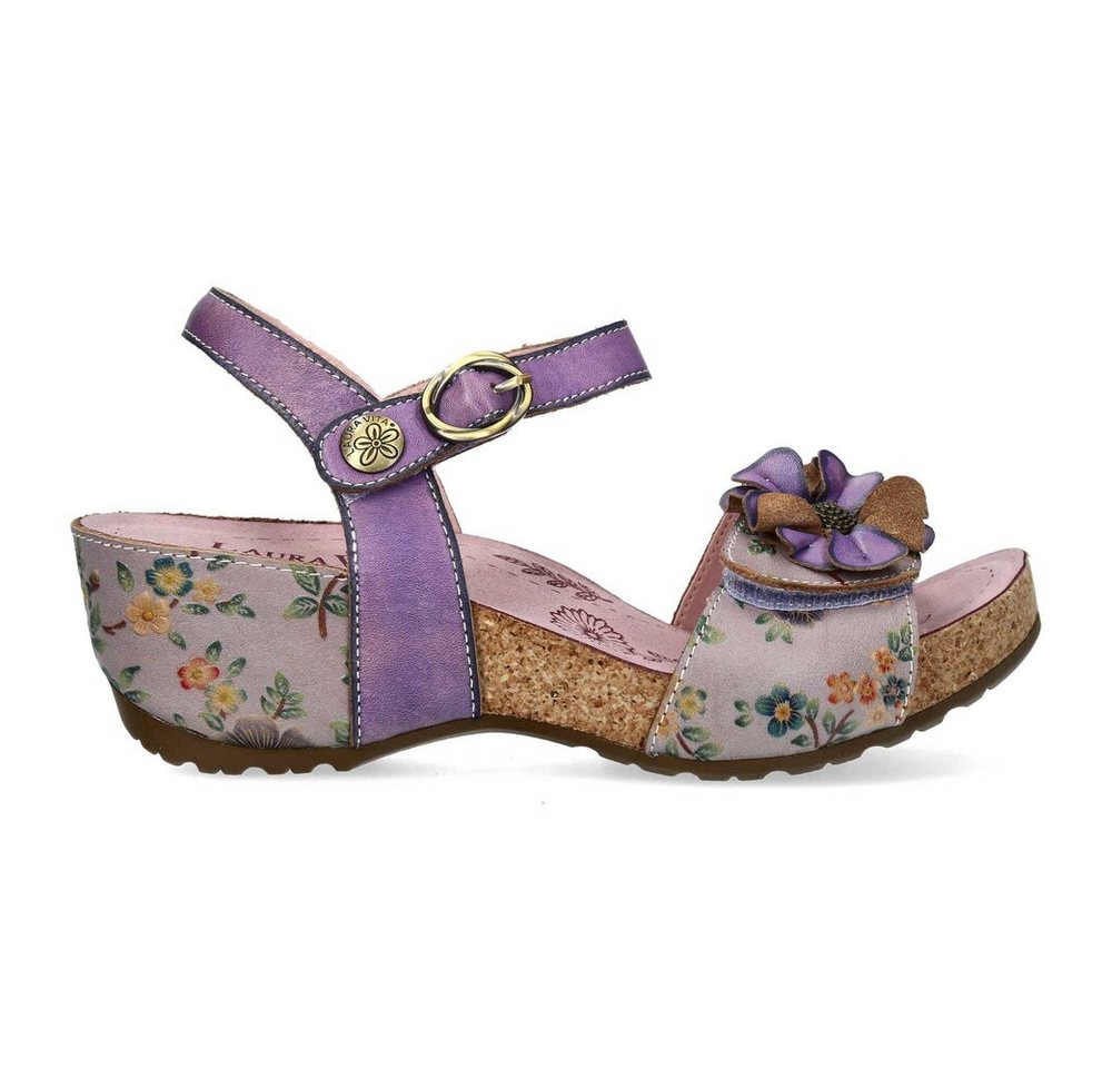 laura vita - Sandaletten - Lila Sandalette
