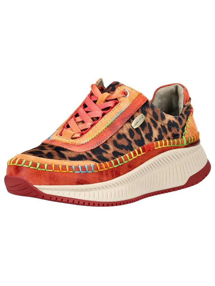 laura vita Sneaker Leder/Textil Sneaker (orange)