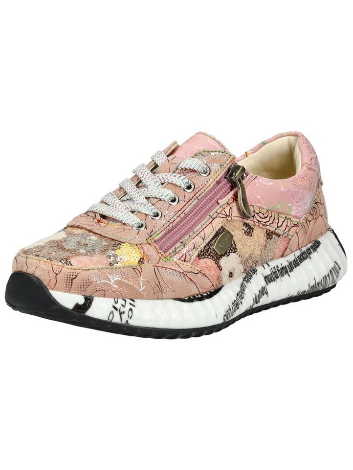 laura vita Sneaker Leder/Textil Sneaker (Puder)