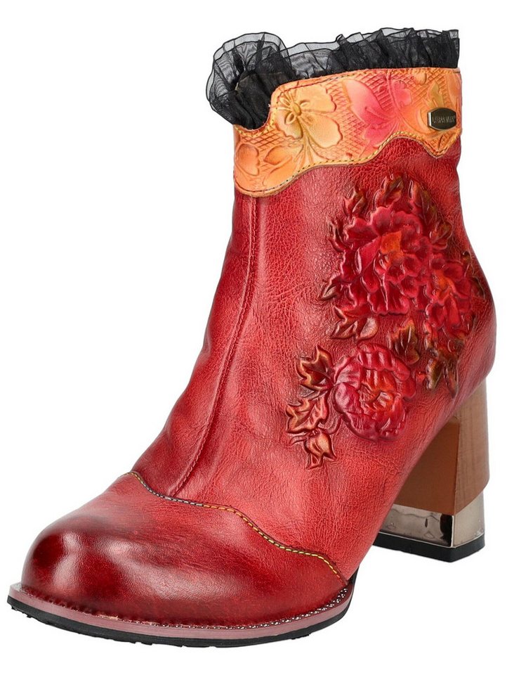 laura vita Stiefelette Leder High-Heel-Stiefelette