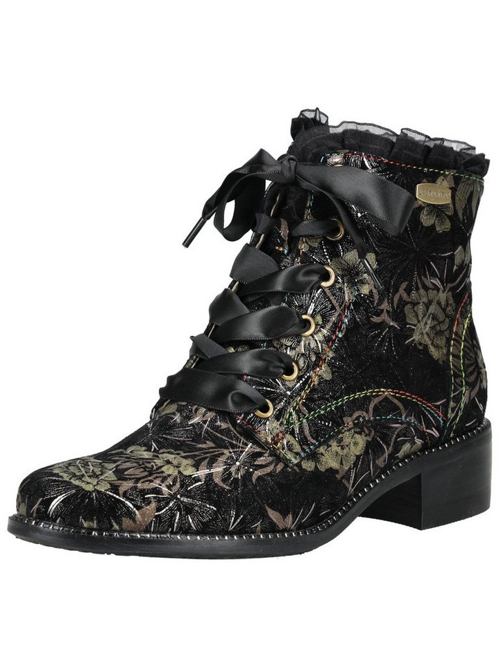 laura vita Stiefelette Leder Schnürstiefelette