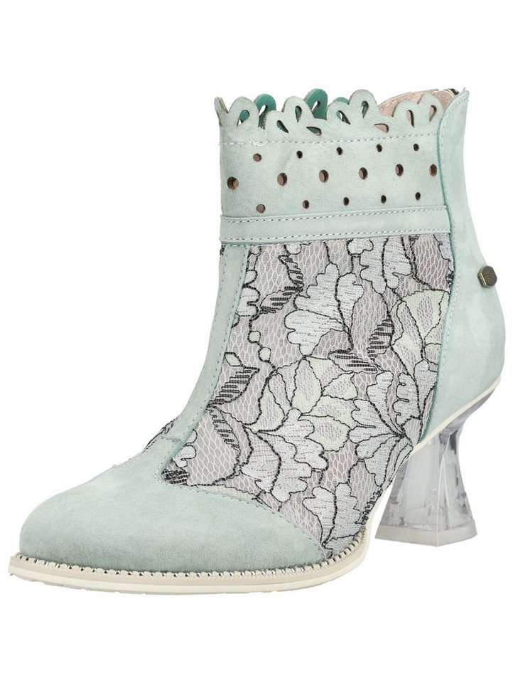 laura vita Stiefelette Leder/Textil Stiefelette (blau)