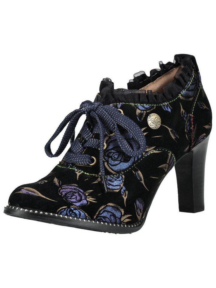 laura vita Stiefelette Veloursleder Schnürstiefelette