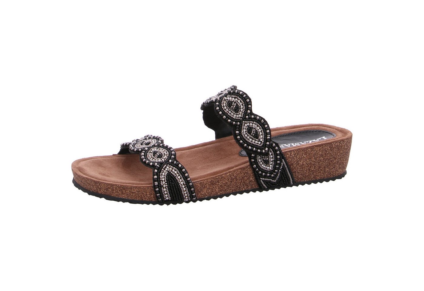 Lazamani Pantolette (schwarz)