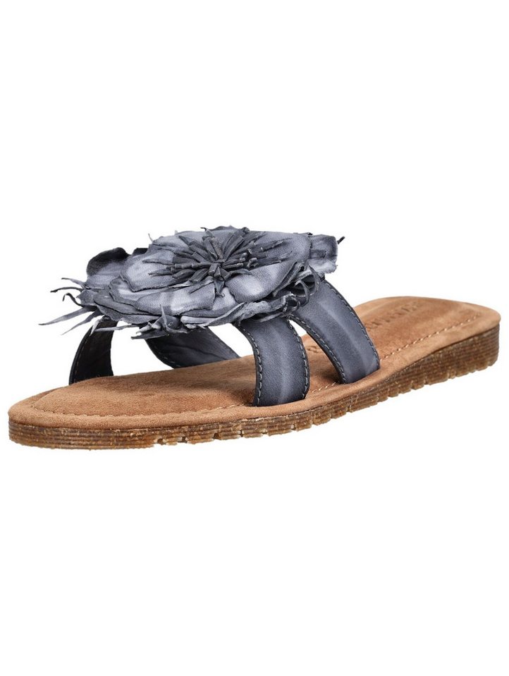 Lazamani Pantoletten Leder/Textil Pantolette