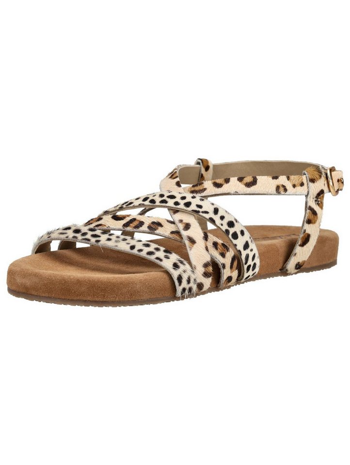 Lazamani Sandalen Leder/Textil Riemchensandale