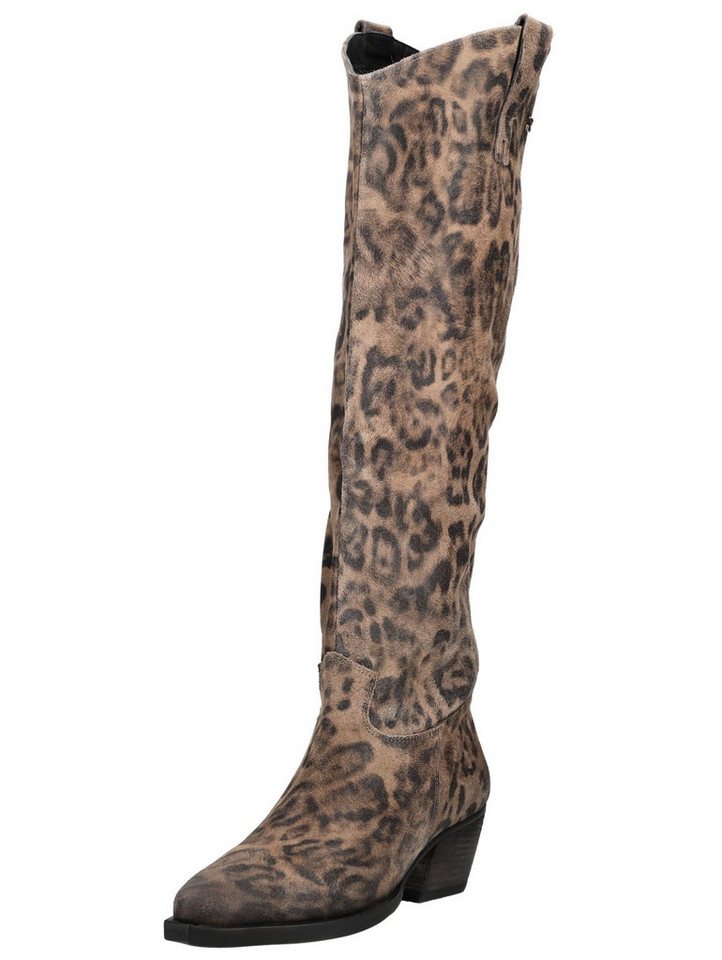 Lazamani Stiefel Leder Bikerboots