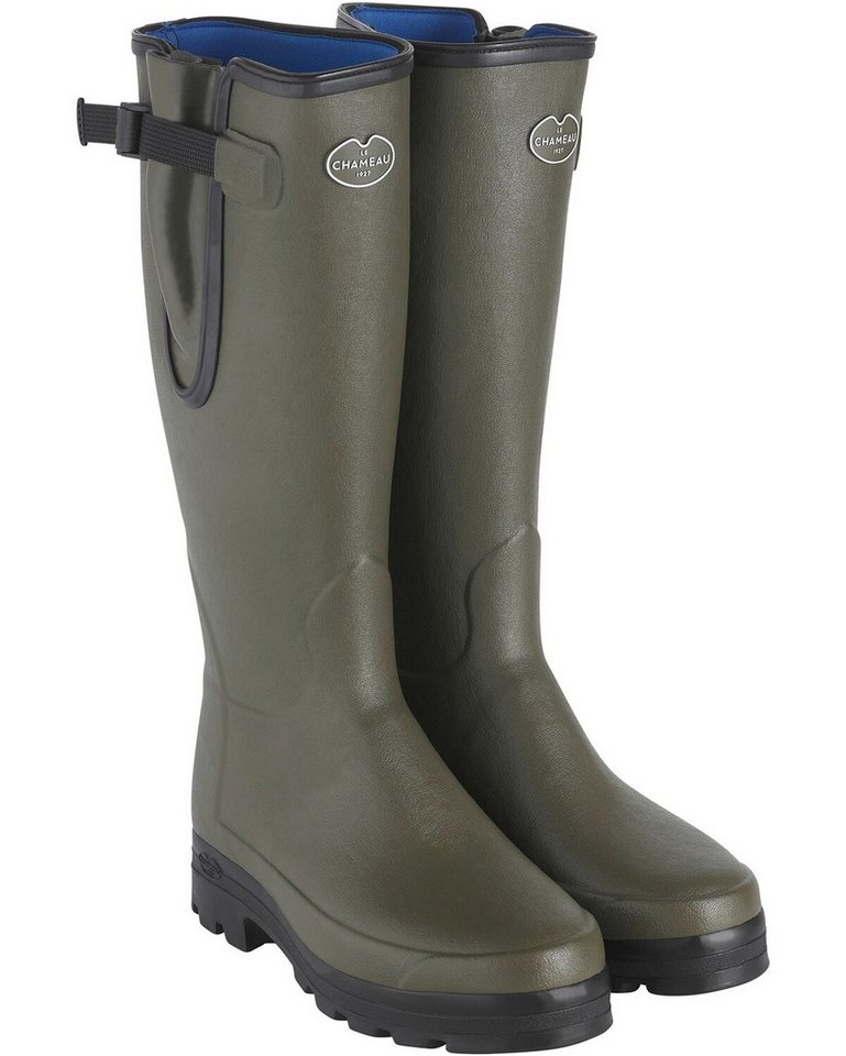 Le Chameau Gummistiefel Vierzonord Gummistiefel Stoßdämpfend, Wärmeisolation (grün)