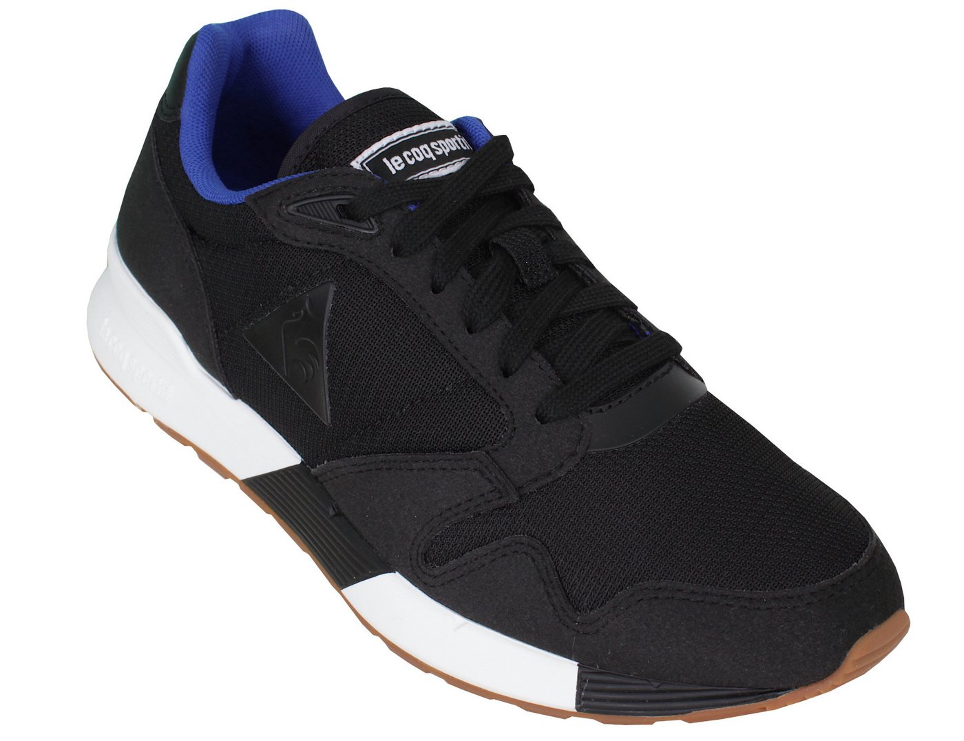 Le Coq Sportif Omega X Vintage Schnürschuhe Sneaker Trendiger Freizeitschuh in klassischer Optik