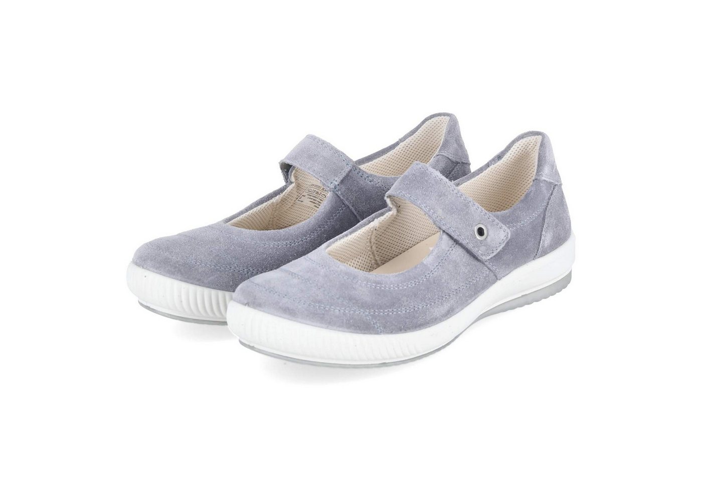 legero 2-000300-8500 Damen Rauleder blue Ballerina