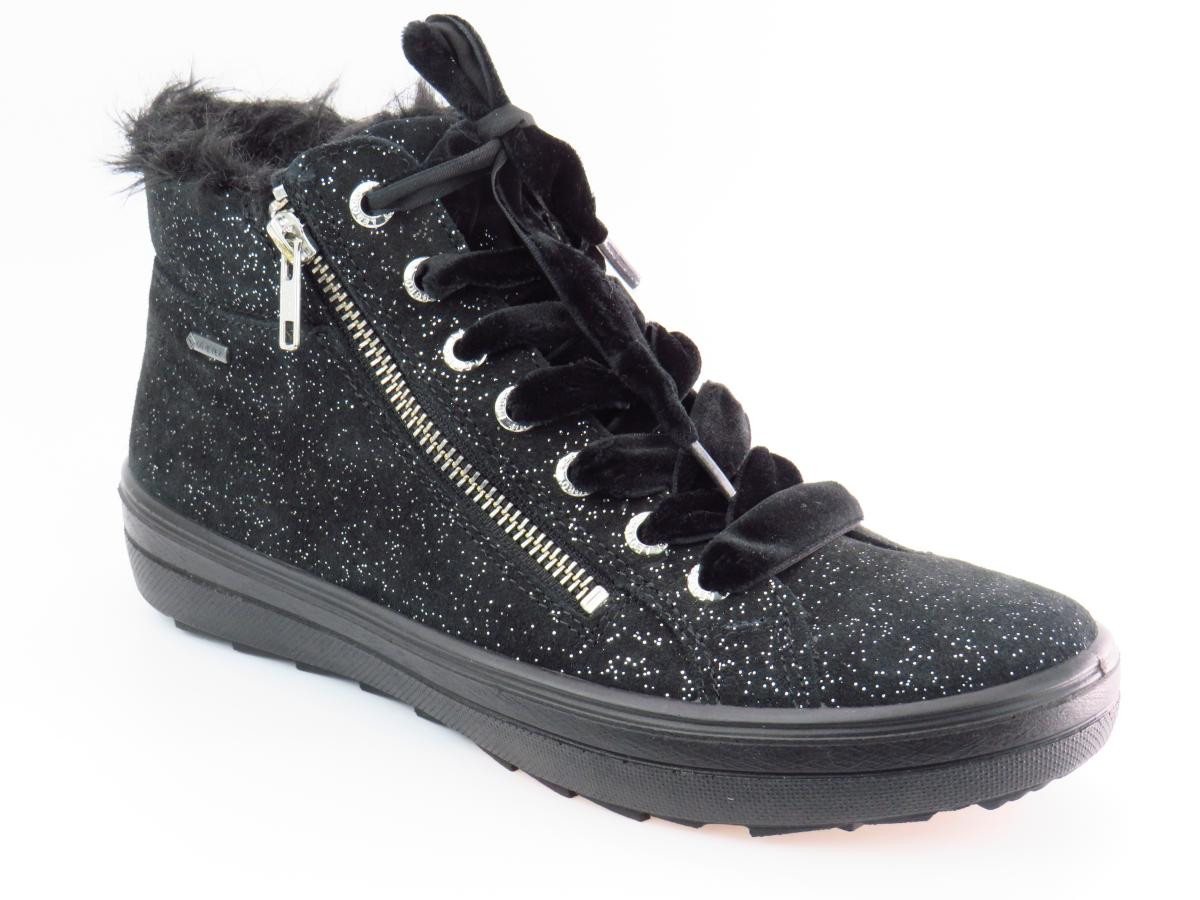 legero Mira Velour schwarz GTX Winterstiefel