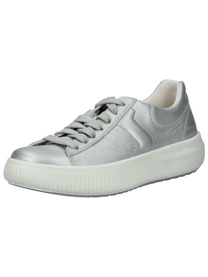 legero Sneaker Nappaleder Sneaker (silber)