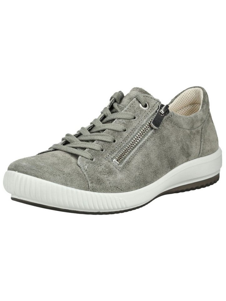legero Sneaker Veloursleder Schnürschuh (grün)