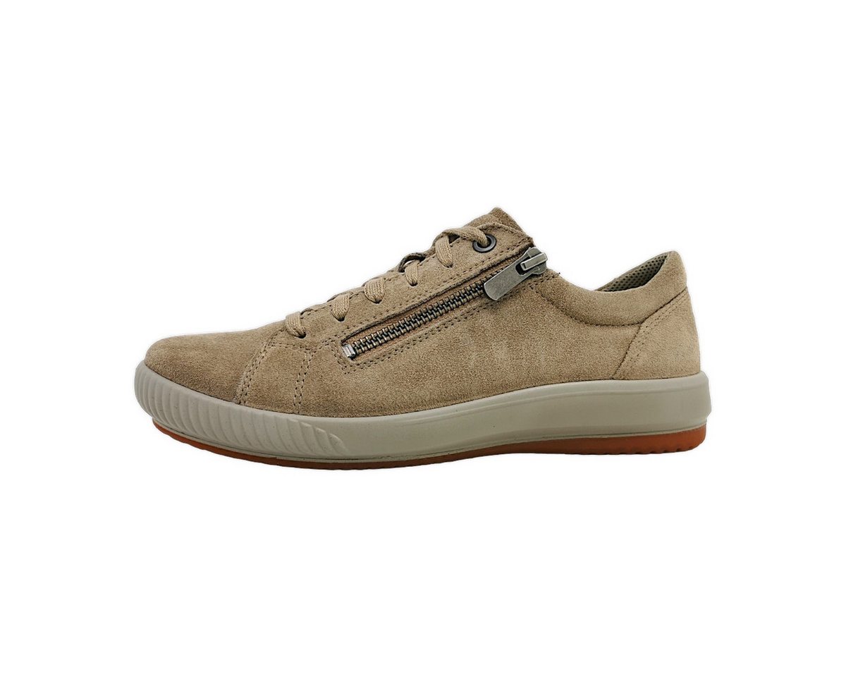legero sportlicher Schnürer Schnürschuh (beige)