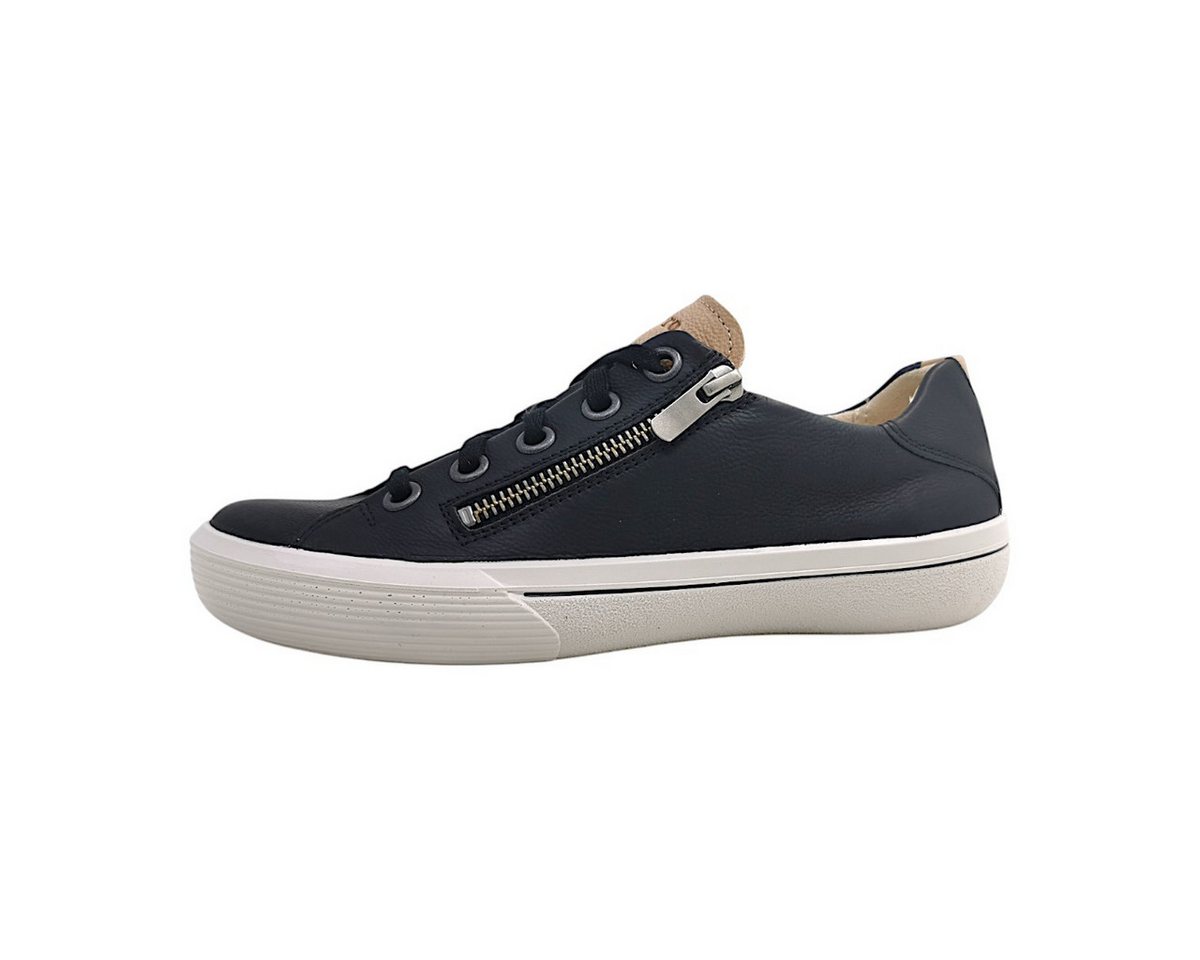 legero sportlicher Schnürer Schnürschuh (schwarz)