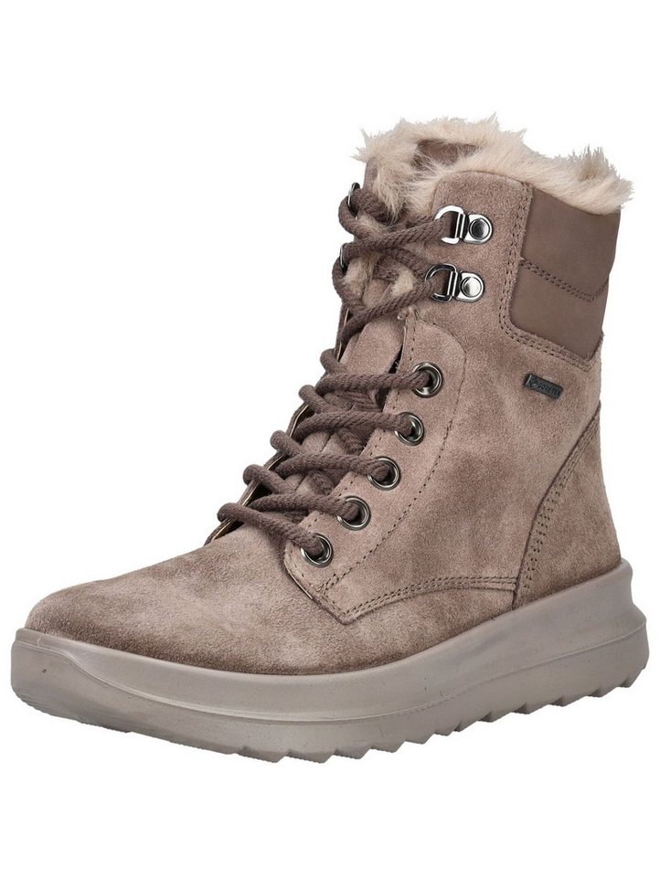 legero Stiefelette Nubukleder . Schnürstiefelette