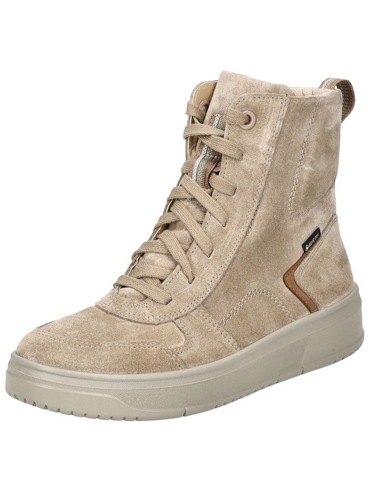 legero Stiefelette Veloursleder Schnürstiefelette
