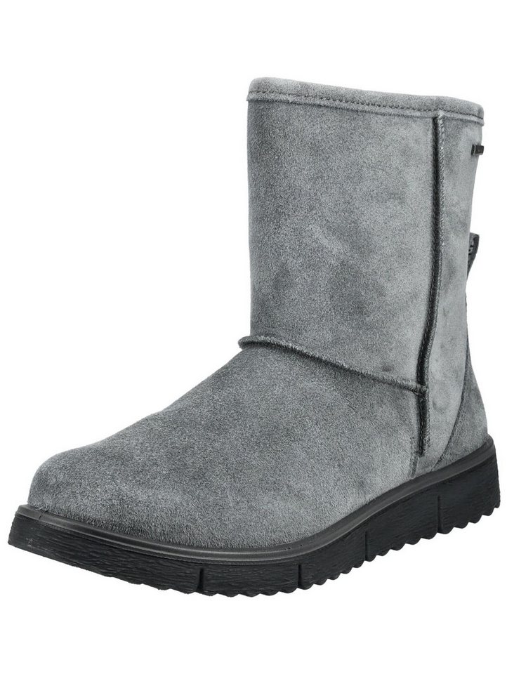 legero Stiefelette Veloursleder Stiefelette (grau)