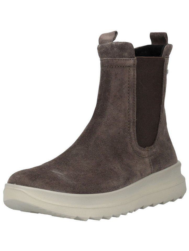 legero Stiefelette Veloursleder Stiefelette (grau)