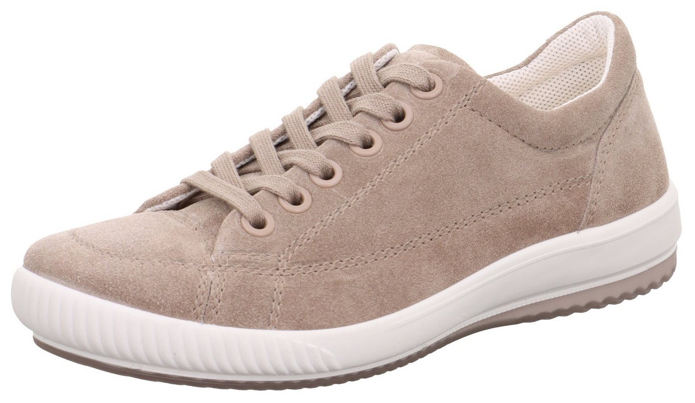 legero TANARO 5.0 Sneaker, Freizeitschuh, Halbschuh, Schnürschuh mit softem Schaftabschluss (beige)
